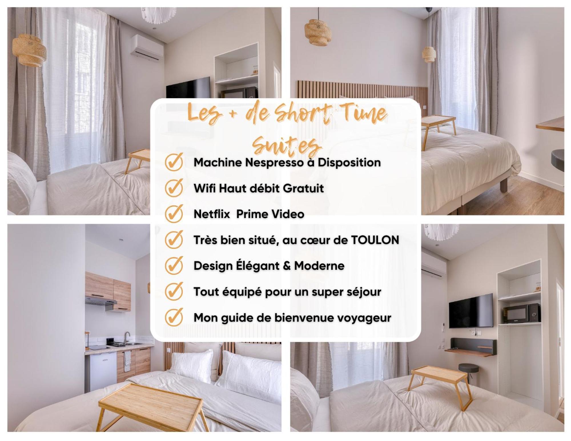 Short Time Suites Toulon Centre 3 "Le Spot" Check-In Auto المظهر الخارجي الصورة